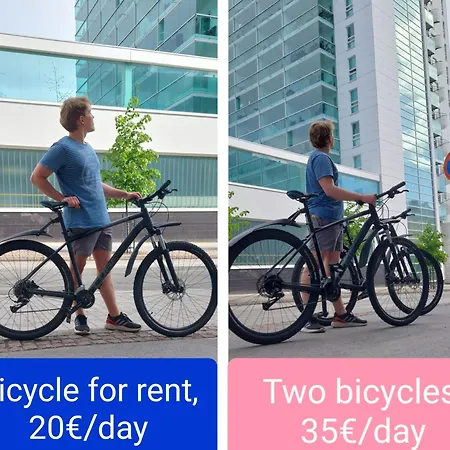 Center Brand New Studio, Parking Appartement *