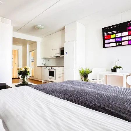 Center Brand New Studio, Parking Appartement